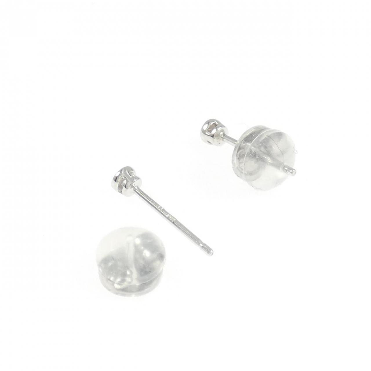 PT900 ダイヤモンド ピアス 0.050CT