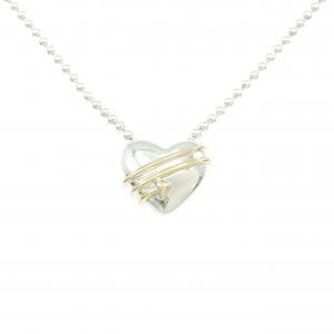 【ヴィンテージ】ティファニー ハート 925/750YG ネックレス