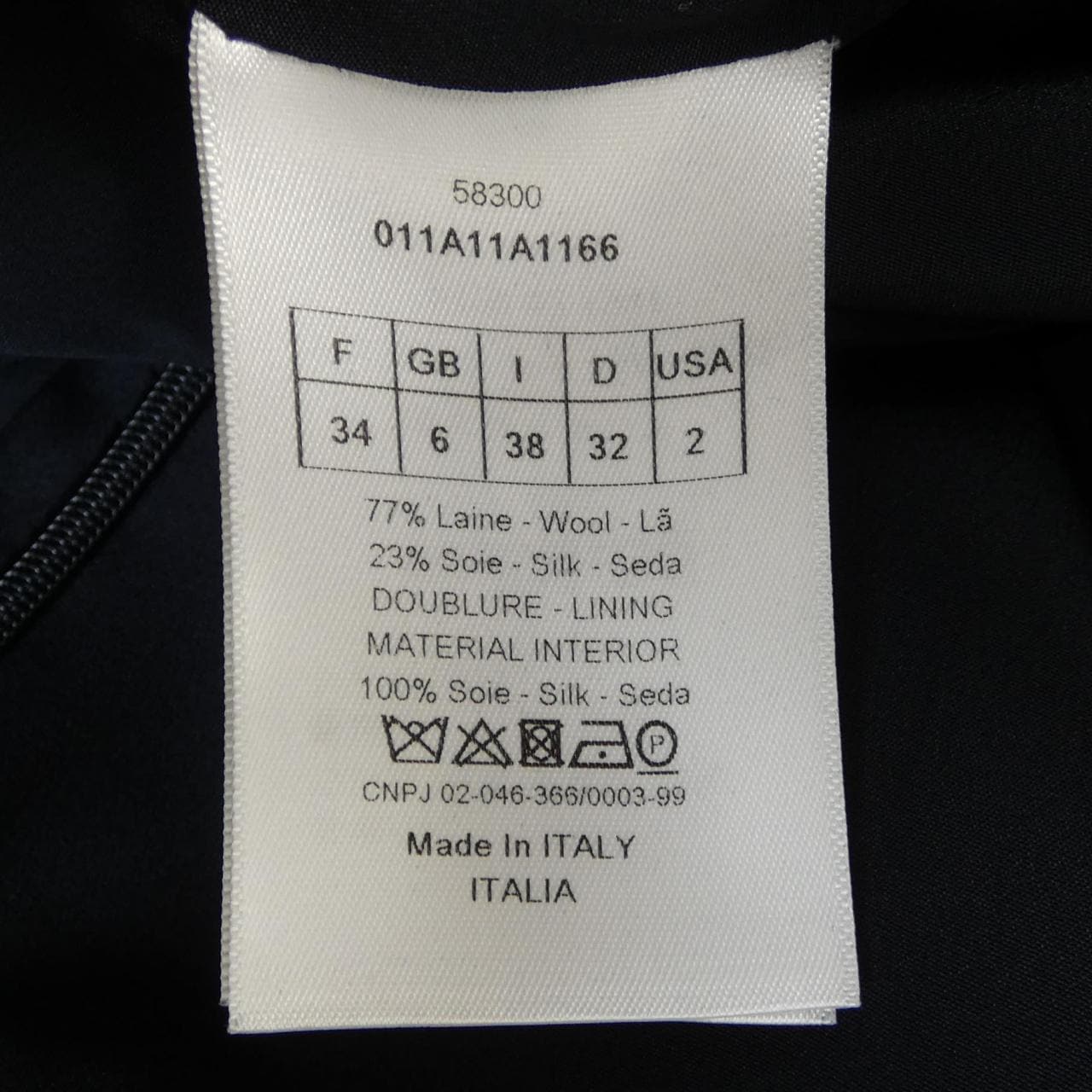 クリスチャンディオール CHRISTIAN DIOR 011A11A1166 ワンピース