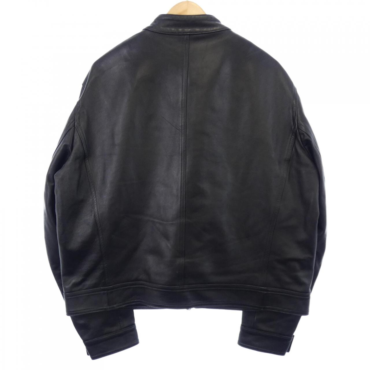 Enmety EMMETIgiappone-078皮革骑士夹克