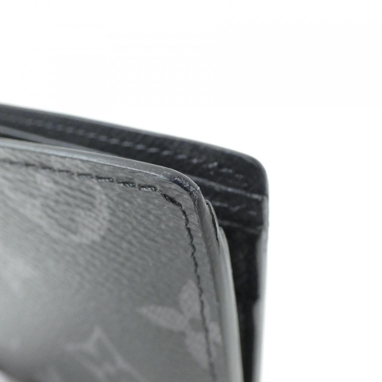 ルイヴィトン モノグラム エクリプス ポルトフォイユ ミュルティプル M61695 札入れ