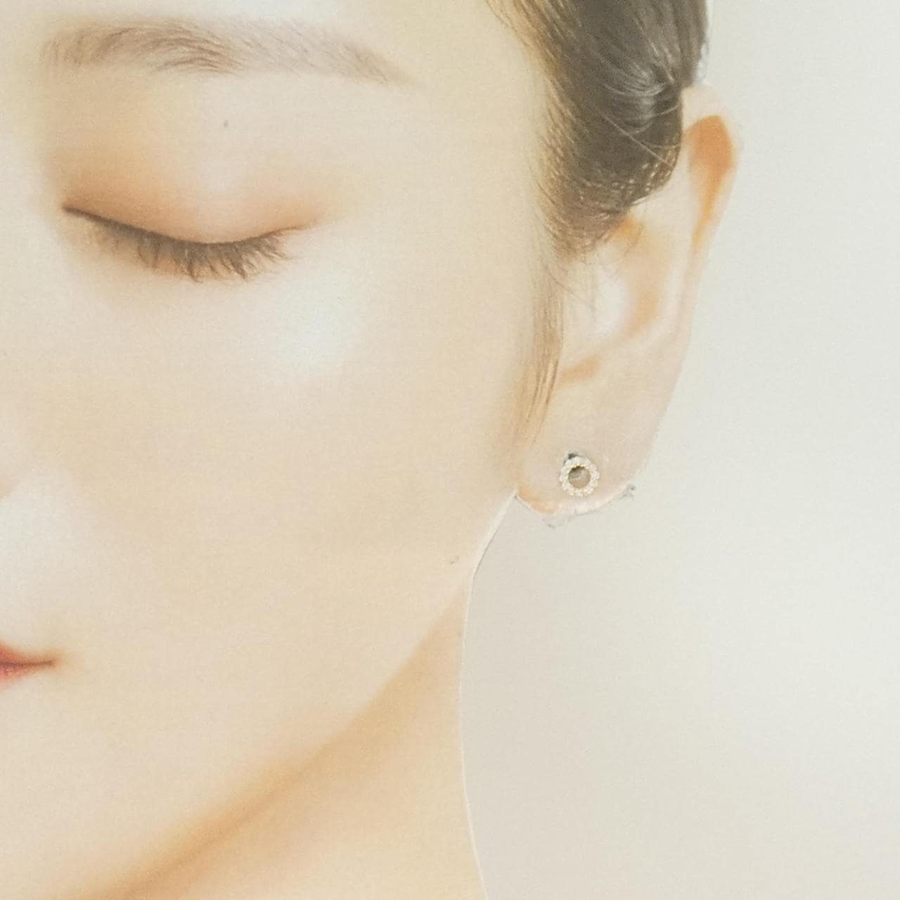 K18YG ダイヤモンド ピアス 0.20CT