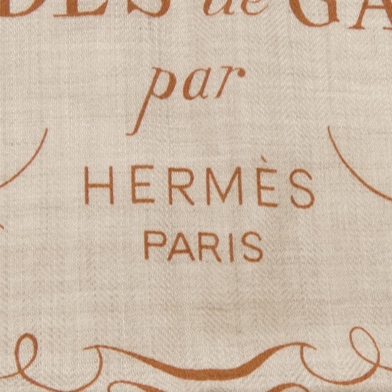 エルメス HERMES BRIDES DE GALA APPLIQUE PIQUE H243940S カレジェアン140 ショール