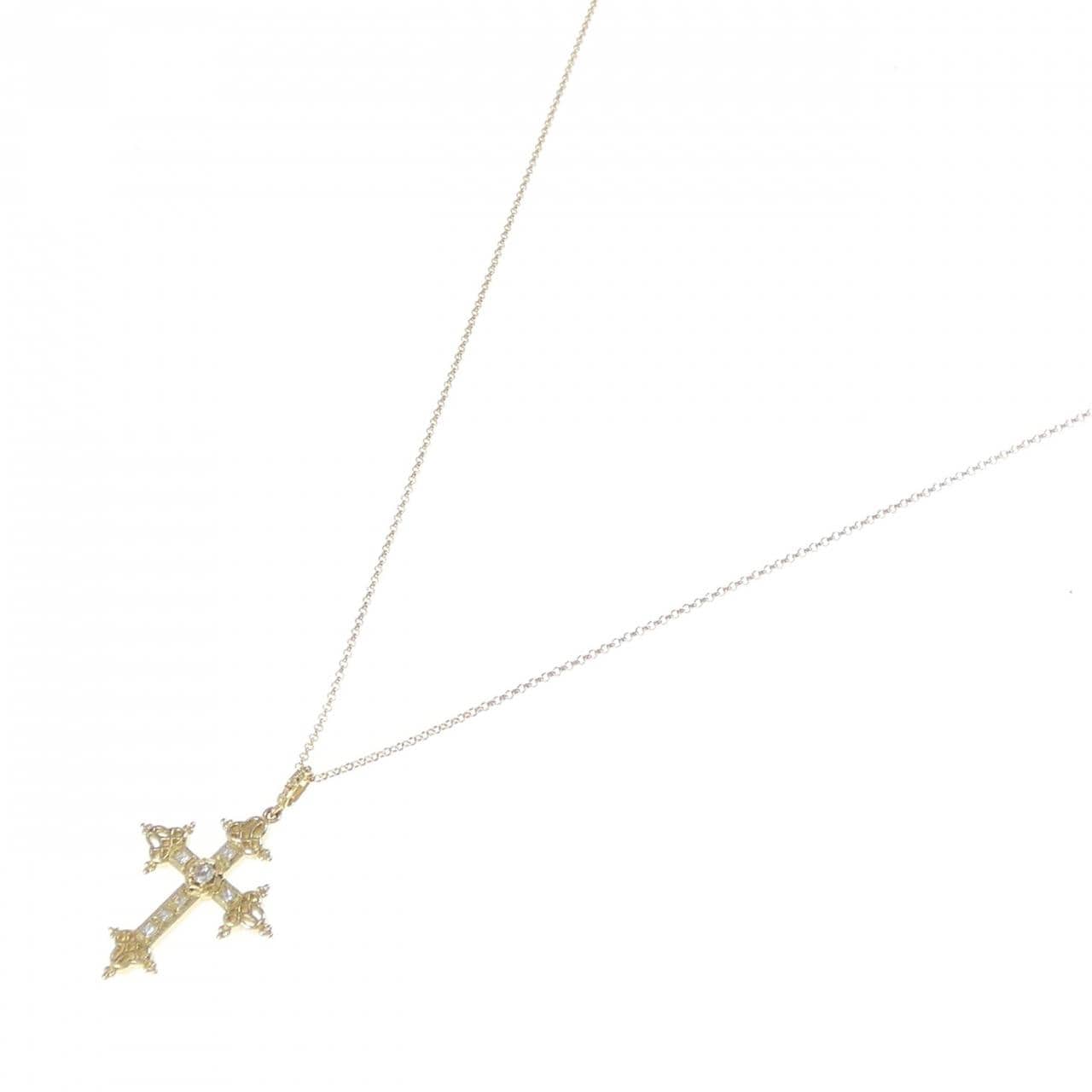 AHKAH十字架钻石项链 0.08CT