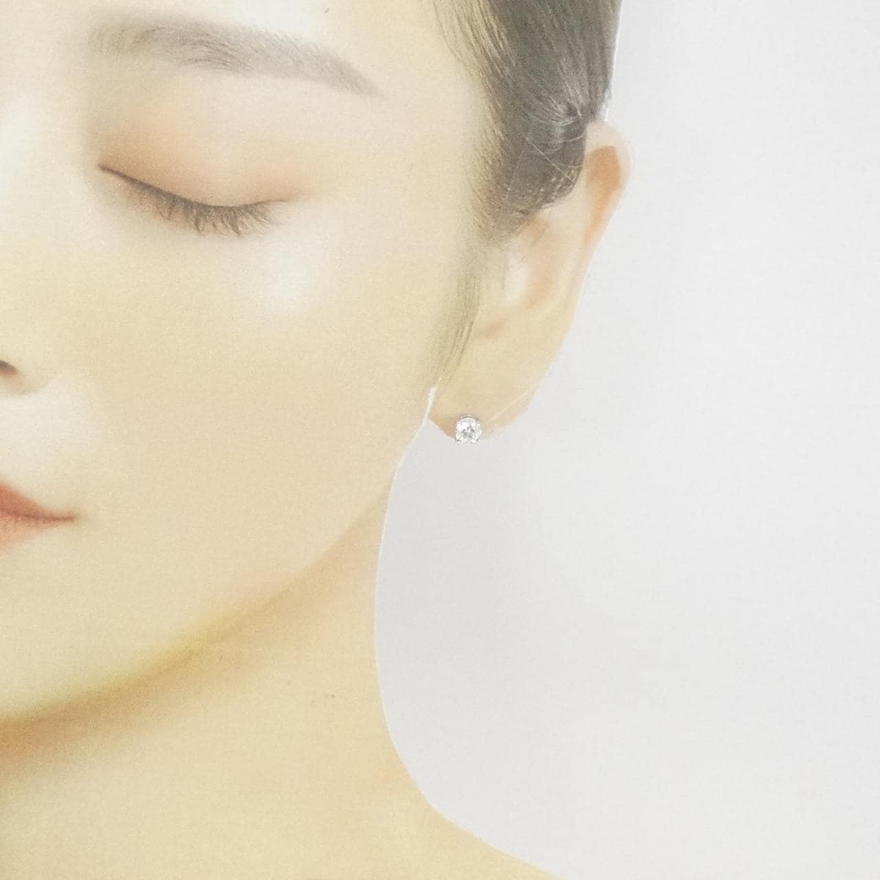 TIFFANY单钻耳環 0.51 克拉 0.52 克拉 I VVS2 EXT