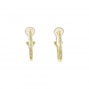 K18YG ダイヤモンド ピアス/イヤリング 0.20CT