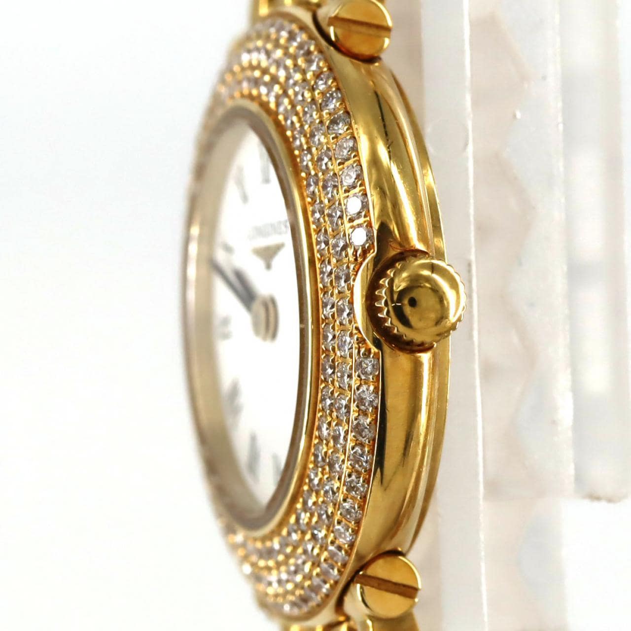 ロンジン ラウンドケース YG/3D L4.239.7 YG クォーツ