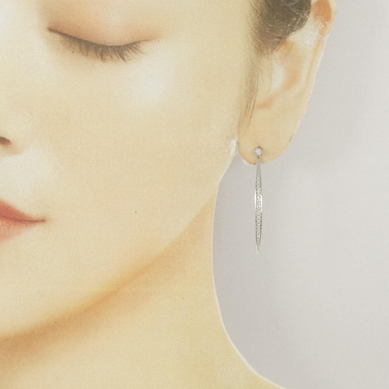 フェスタリア ダイヤモンド ピアス 0.20CT