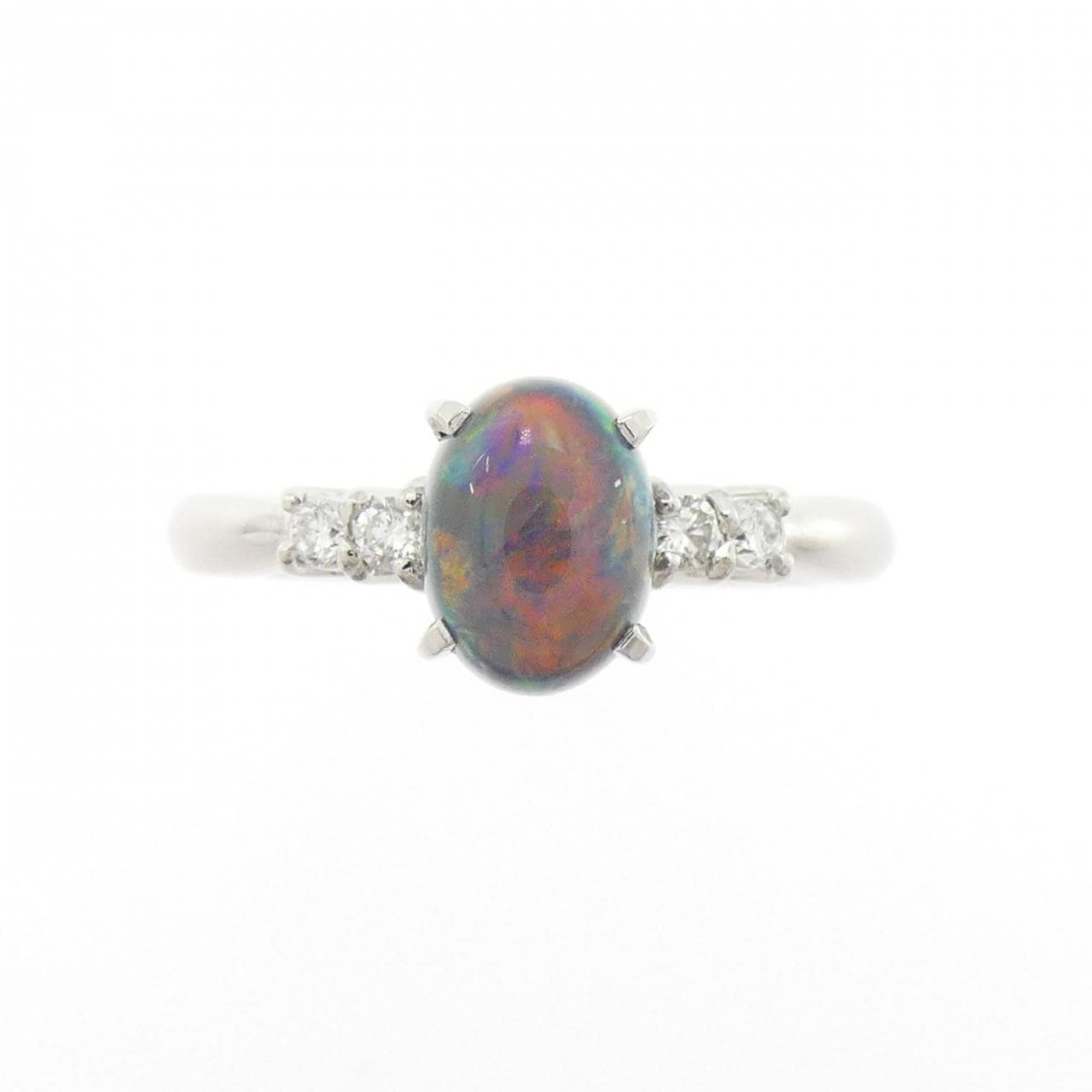 PT900 ブラックオパール リング