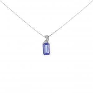 【リメイク】PT タンザナイト ネックレス 0.85CT