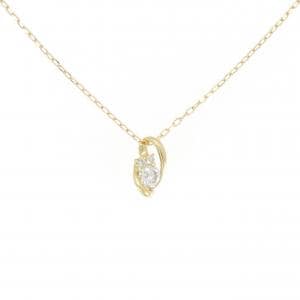 K18YG ダイヤモンド ネックレス 0.18CT