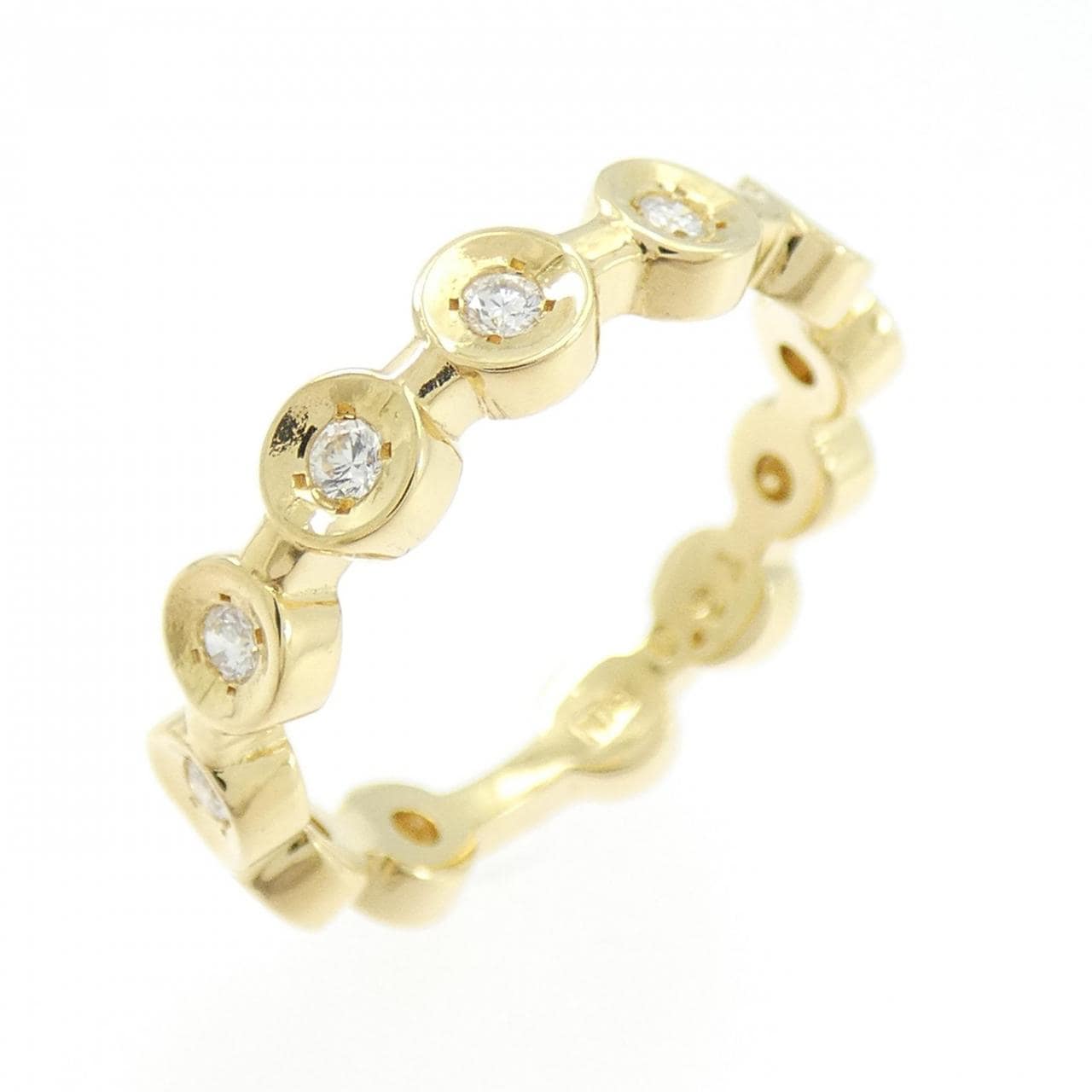 K18YG ダイヤモンド リング 0.24CT