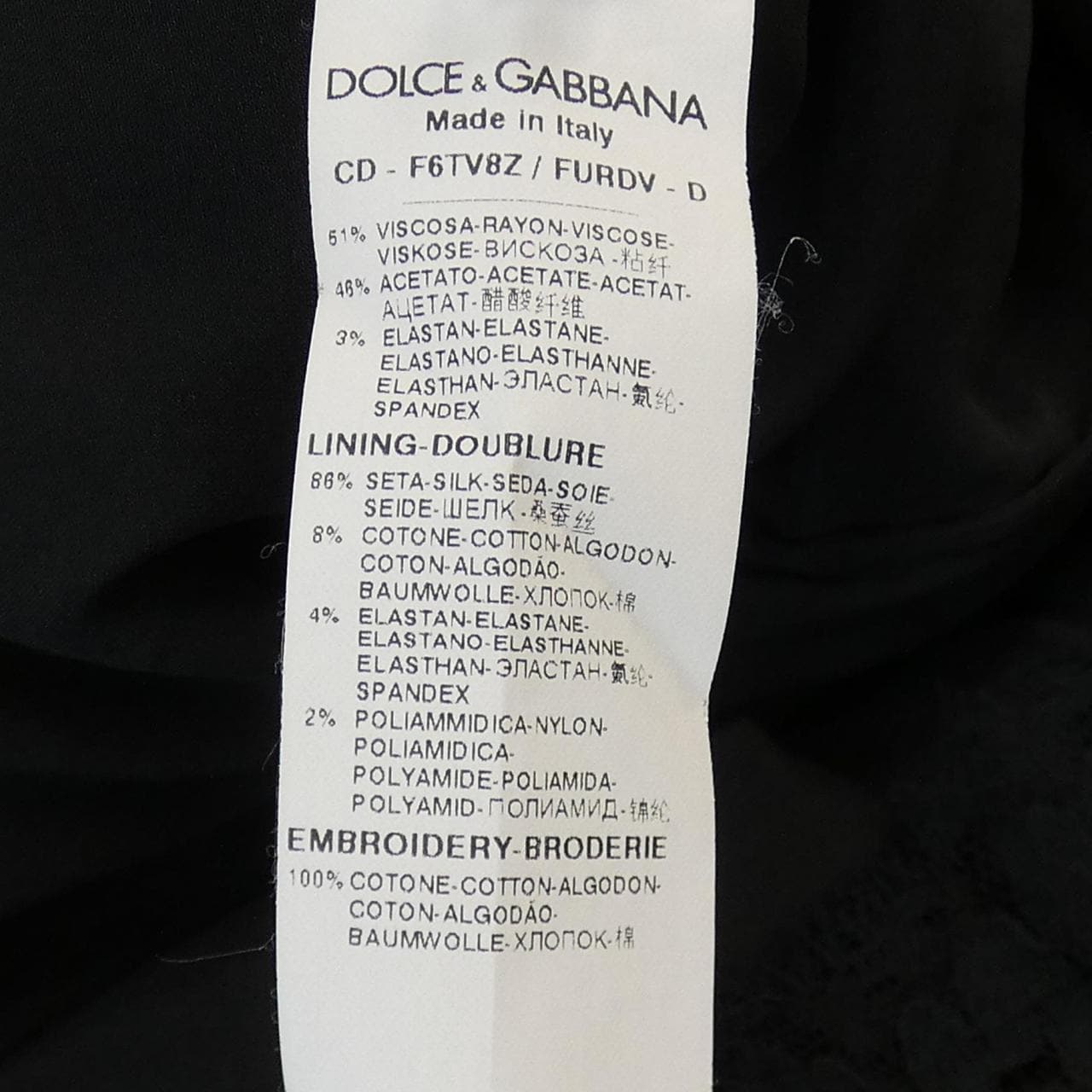 ドルチェアンドガッバーナ DOLCE&GABBANA ワンピース