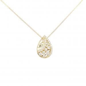 K18YG ダイヤモンド ネックレス 0.22CT