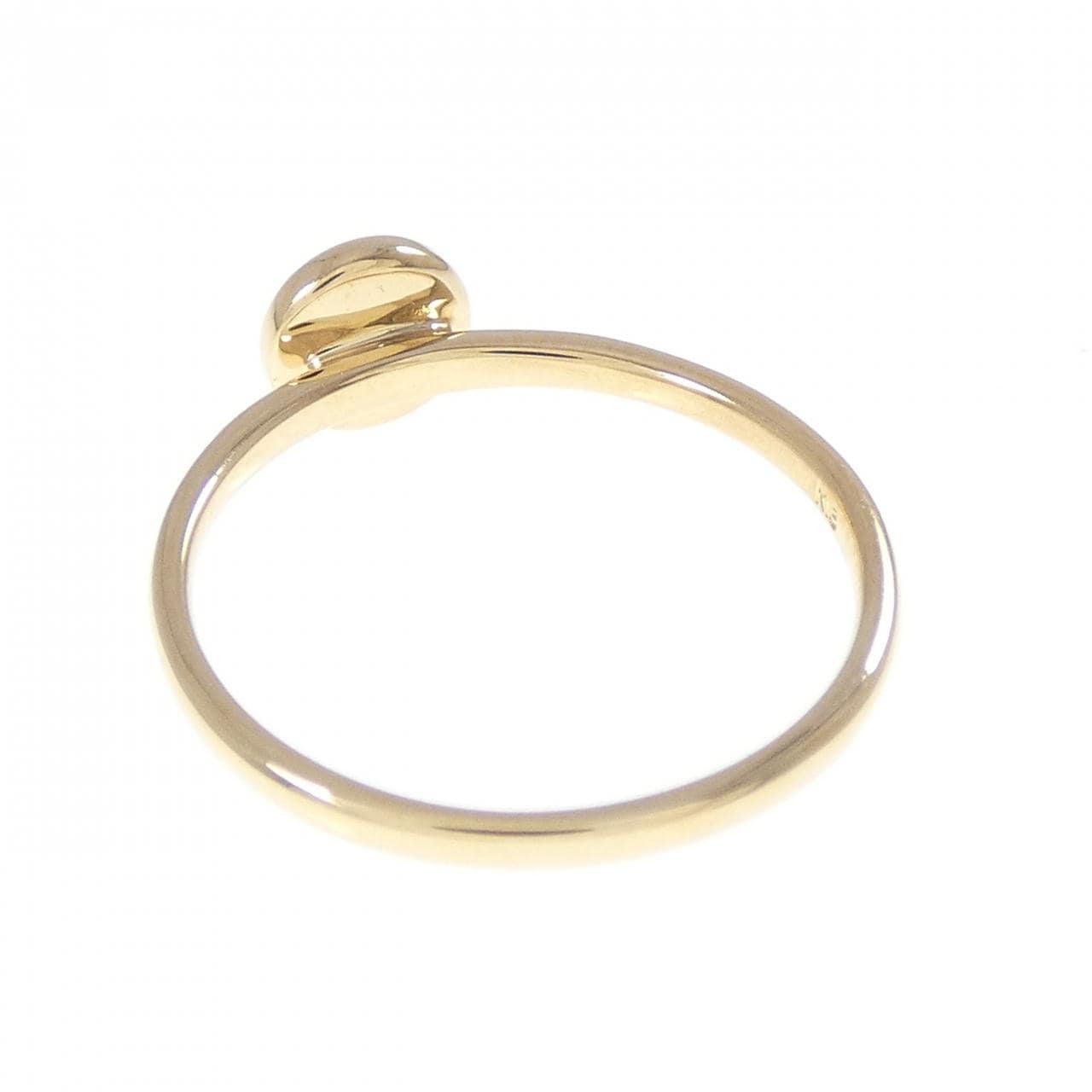 K18YG イニシャルY ダイヤモンド リング