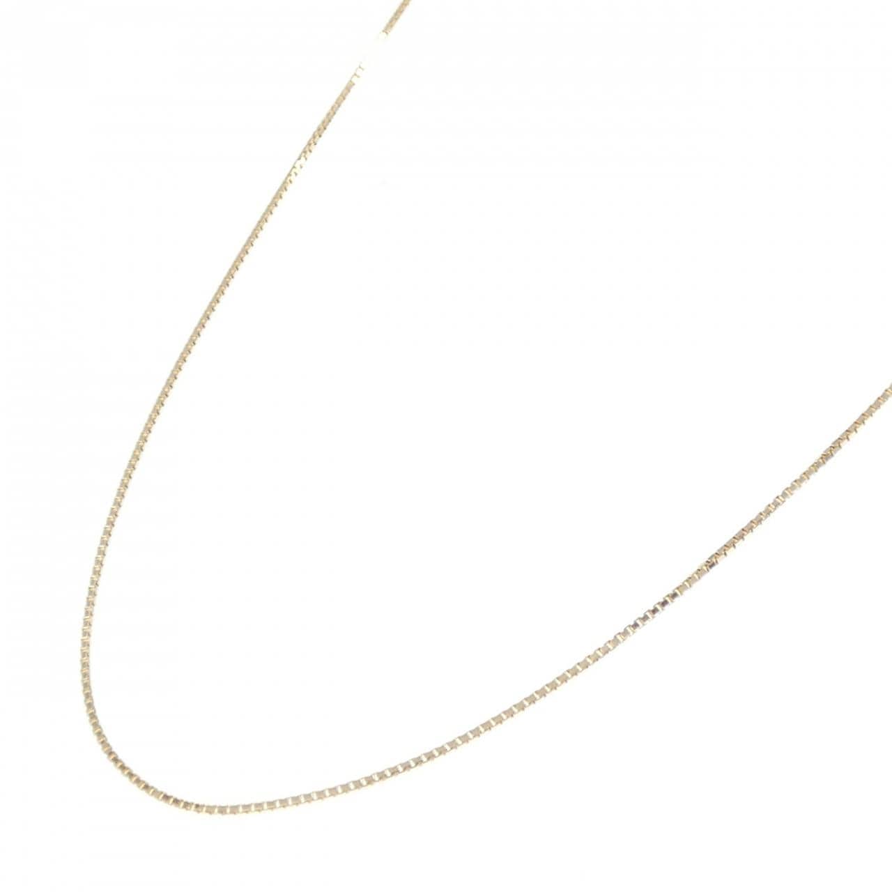 K18YG Venetian chain necklace