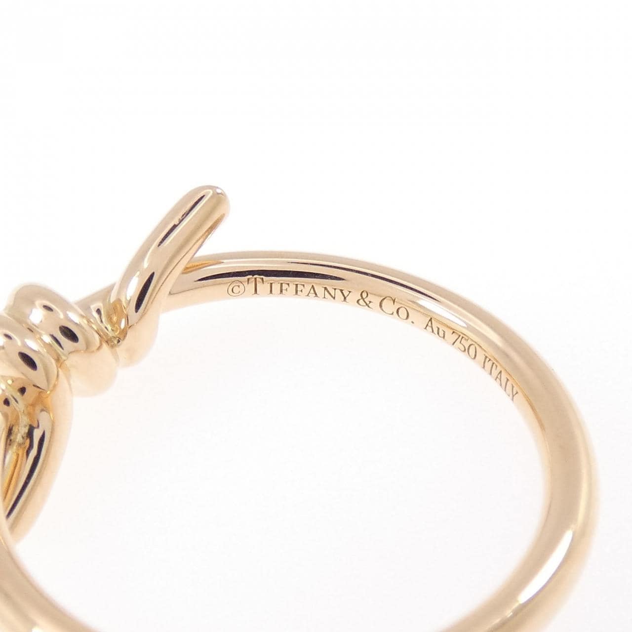 ティファニー ノット リング