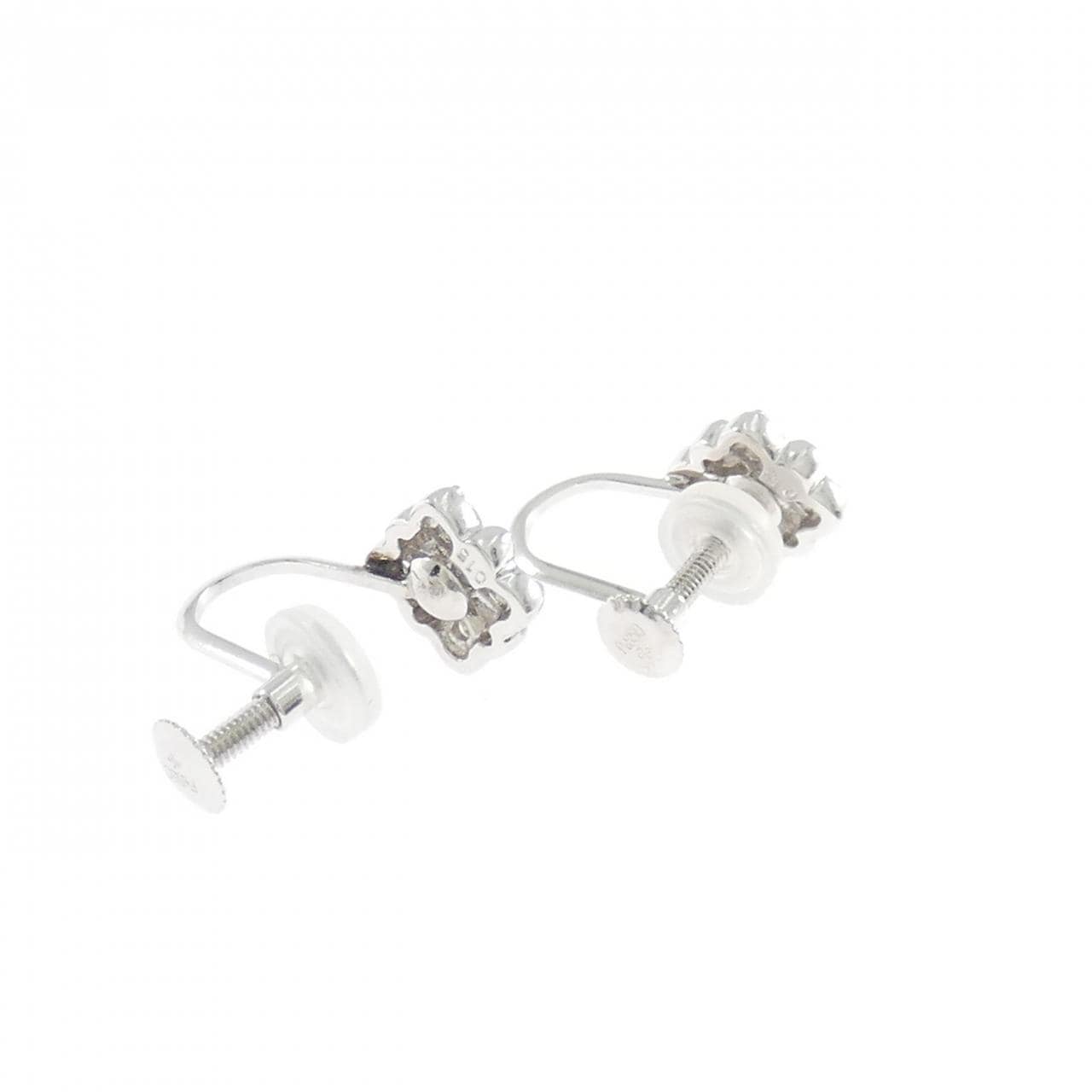 PT850 ダイヤモンド イヤリング 0.30CT