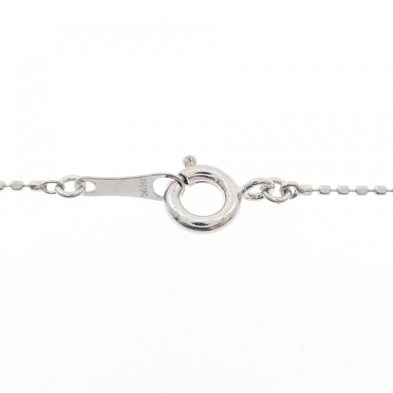 K10WG ムーンストーン ネックレス