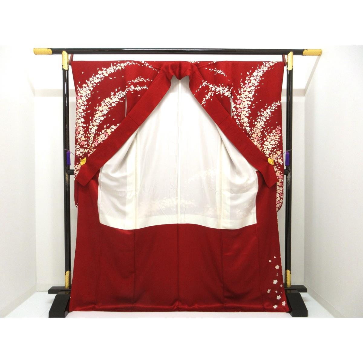 振袖　友禅金彩加工