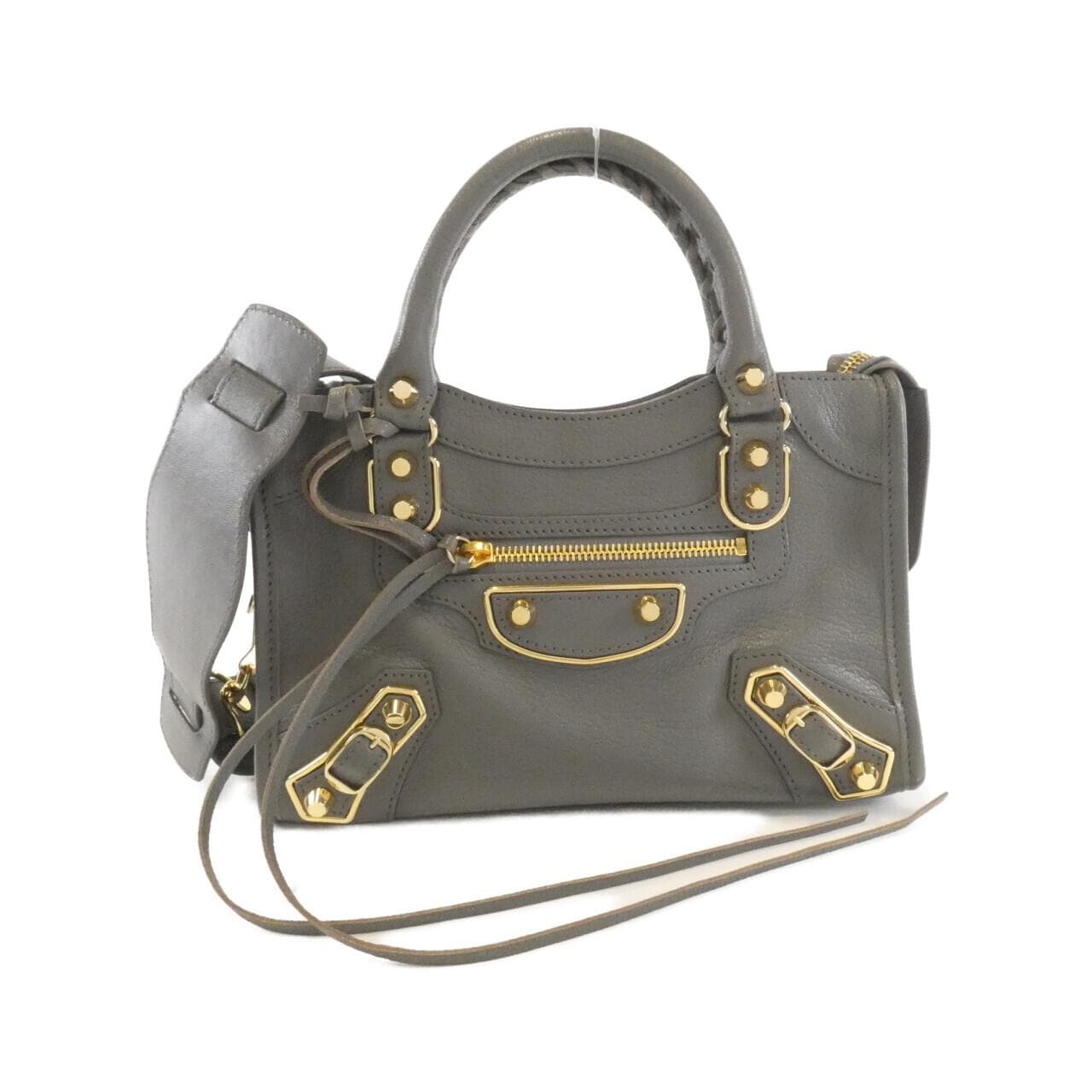 バレンシアガ CLASSIC METAL EDGE MINI CITY 390160 AQ41G バッグ