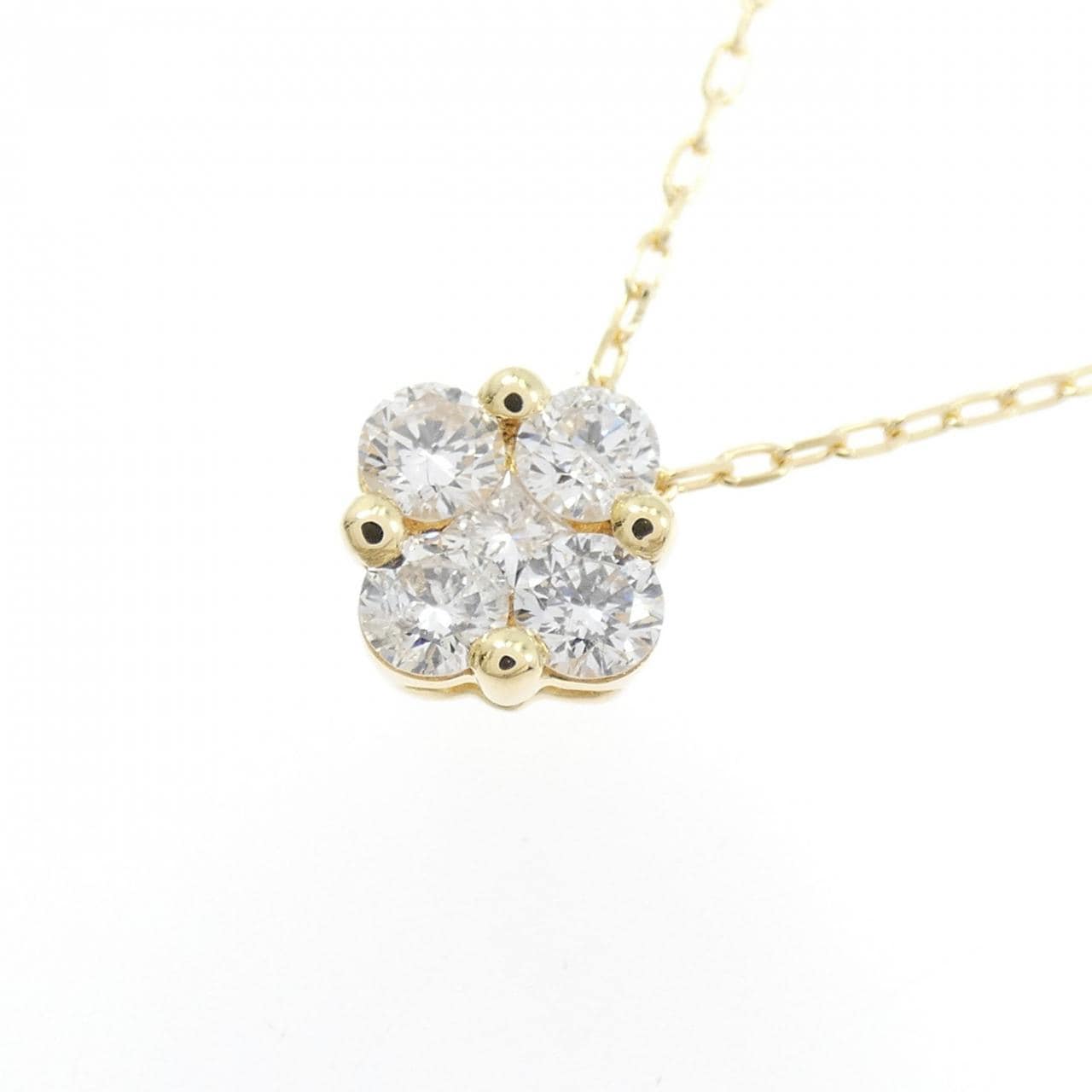 K18YG ダイヤモンド ネックレス 0.55CT