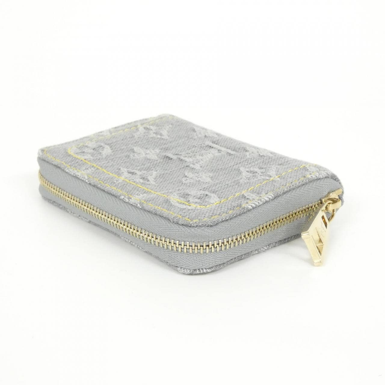 LOUIS VUITTON Monogram Denim Zippy Coin Purse M14277 INCASE