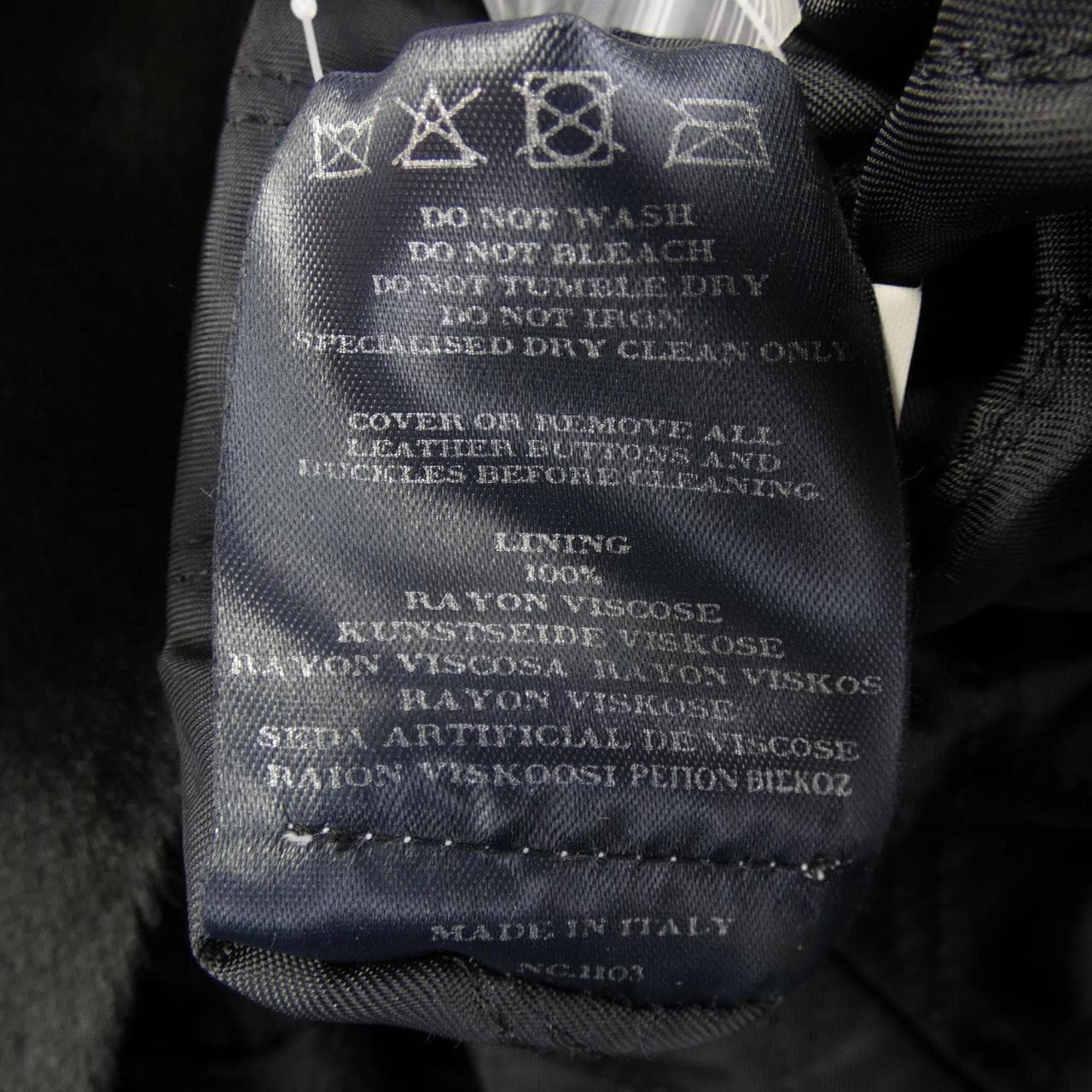 バーバリーロンドン BURBERRY LONDON レザーコート