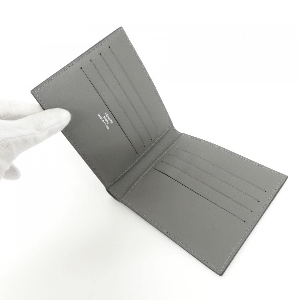 【未使用品】エルメス CLOCHETTE シチズン ツイル コンパクト 082505CA 札入れ