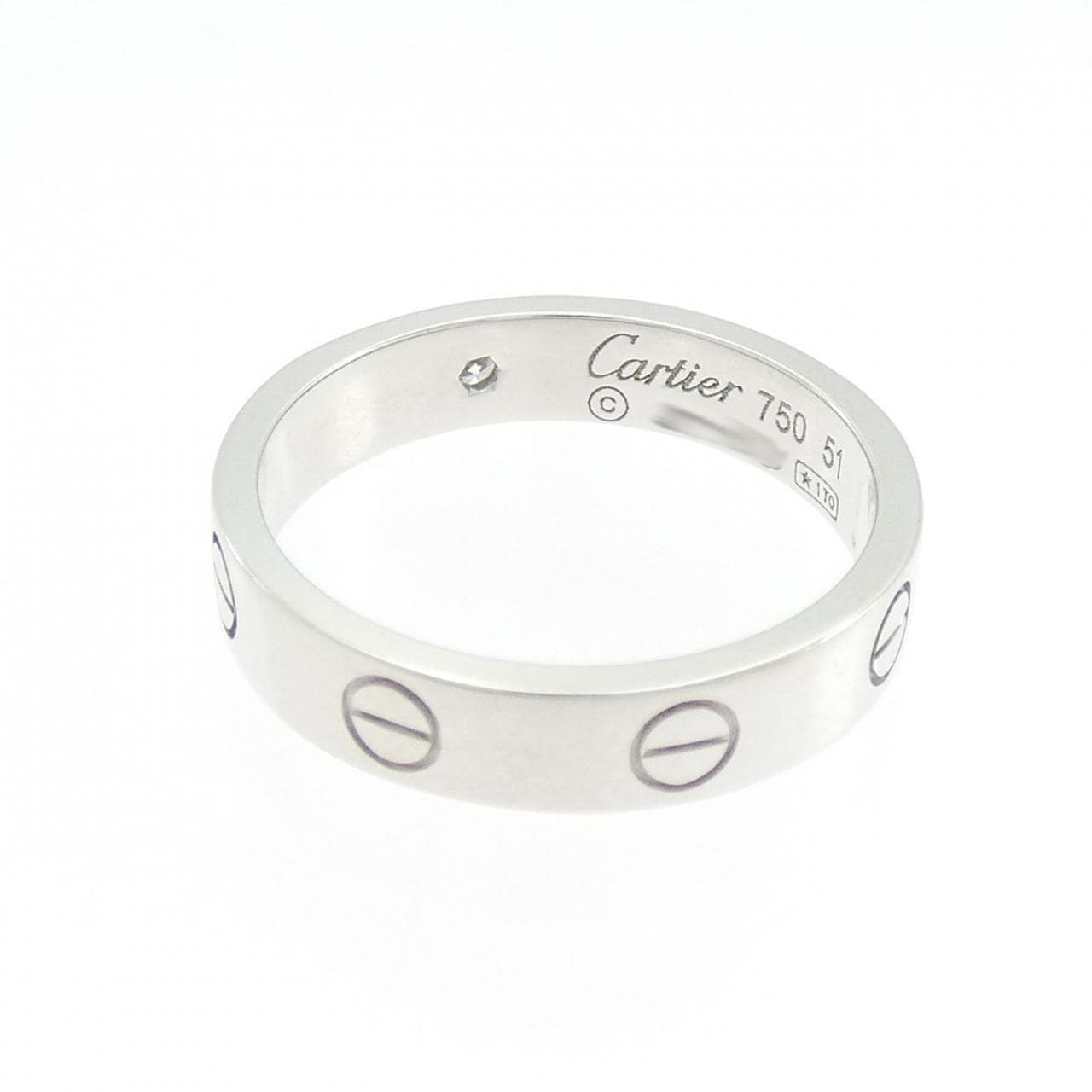 カルティエ ミニラブ 1P リング