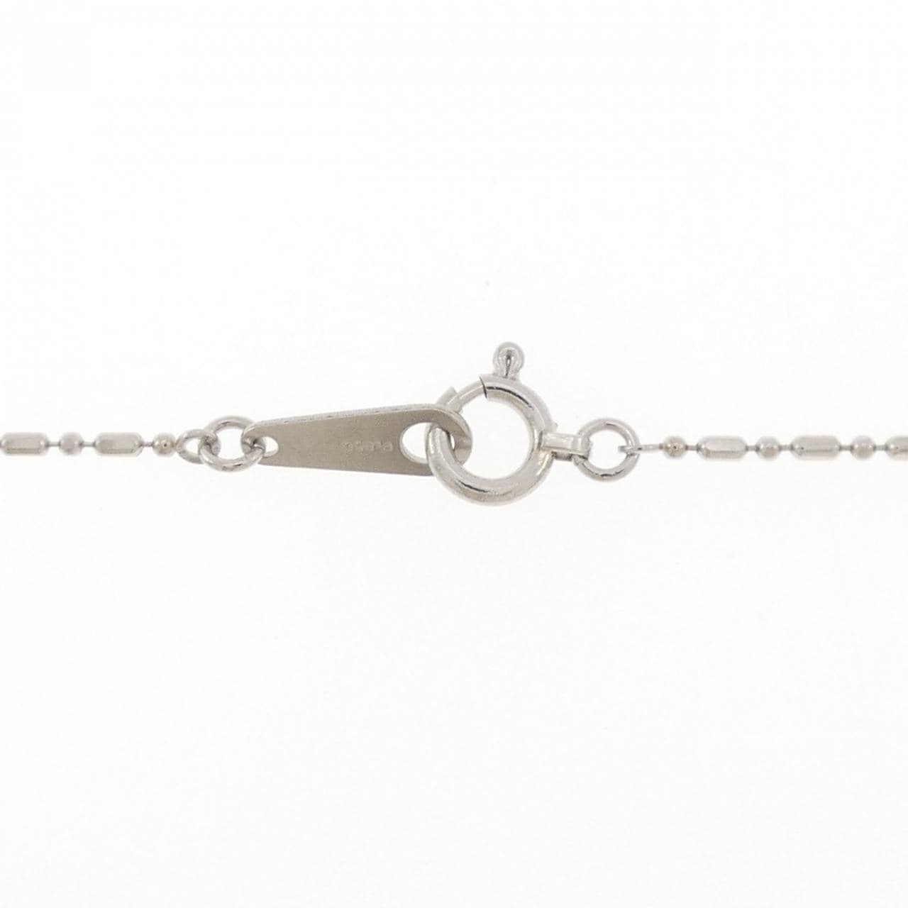 PT900/PT850 ボルダーオパール ネックレス 3.74CT
