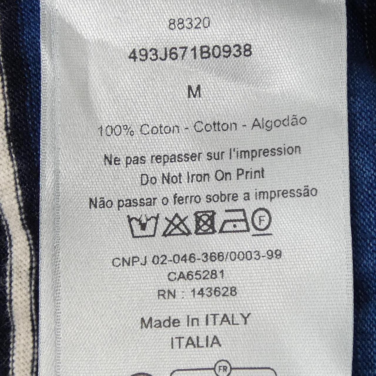 ディオール DIOR 493J671B0938 Tシャツ