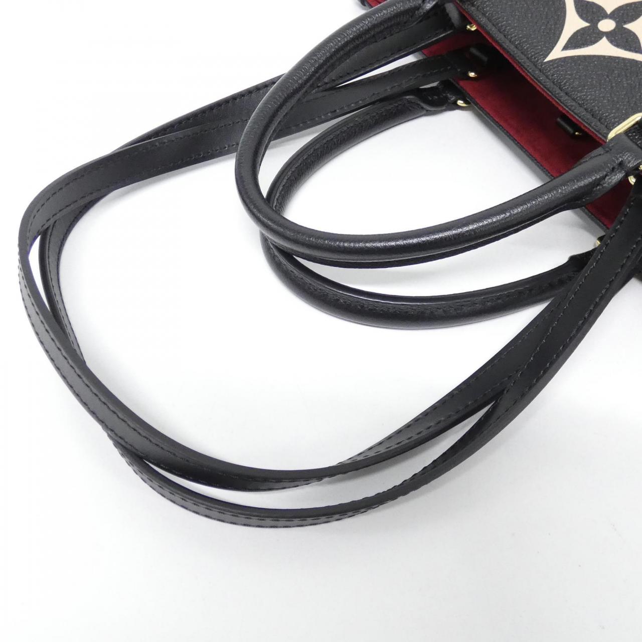 LOUIS VUITTON雙色Monogram Empreinte on the Go MM M45495 包