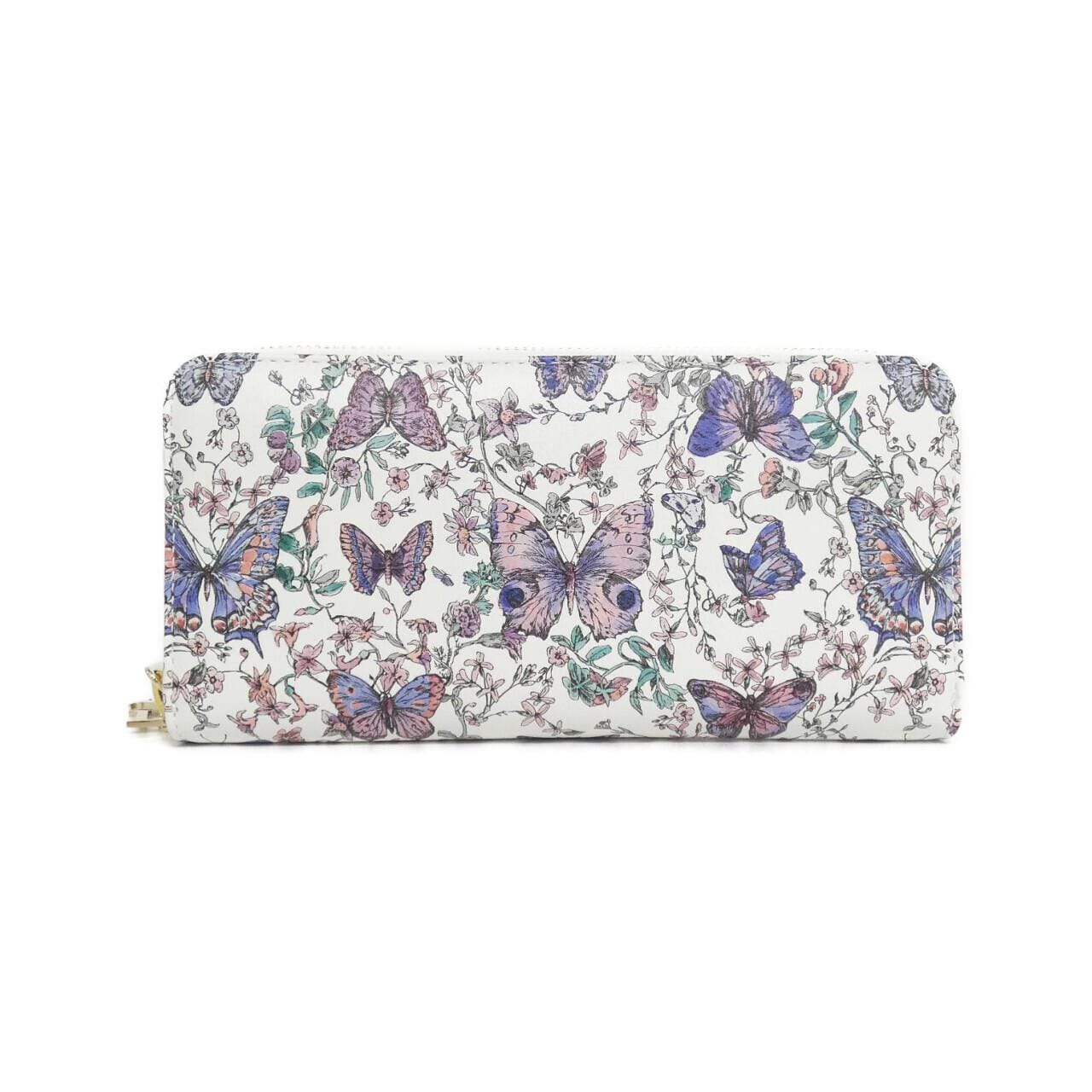 クリスチャンディオール TOILE DE JOUY PAPILLON レディ ディオール ヴォワヤジュール S0007OZEE 財布