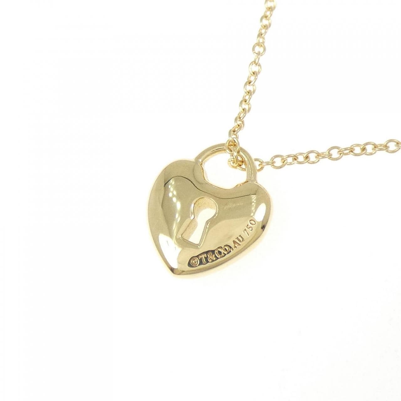 ティファニー ハートロック ミニ ネックレス