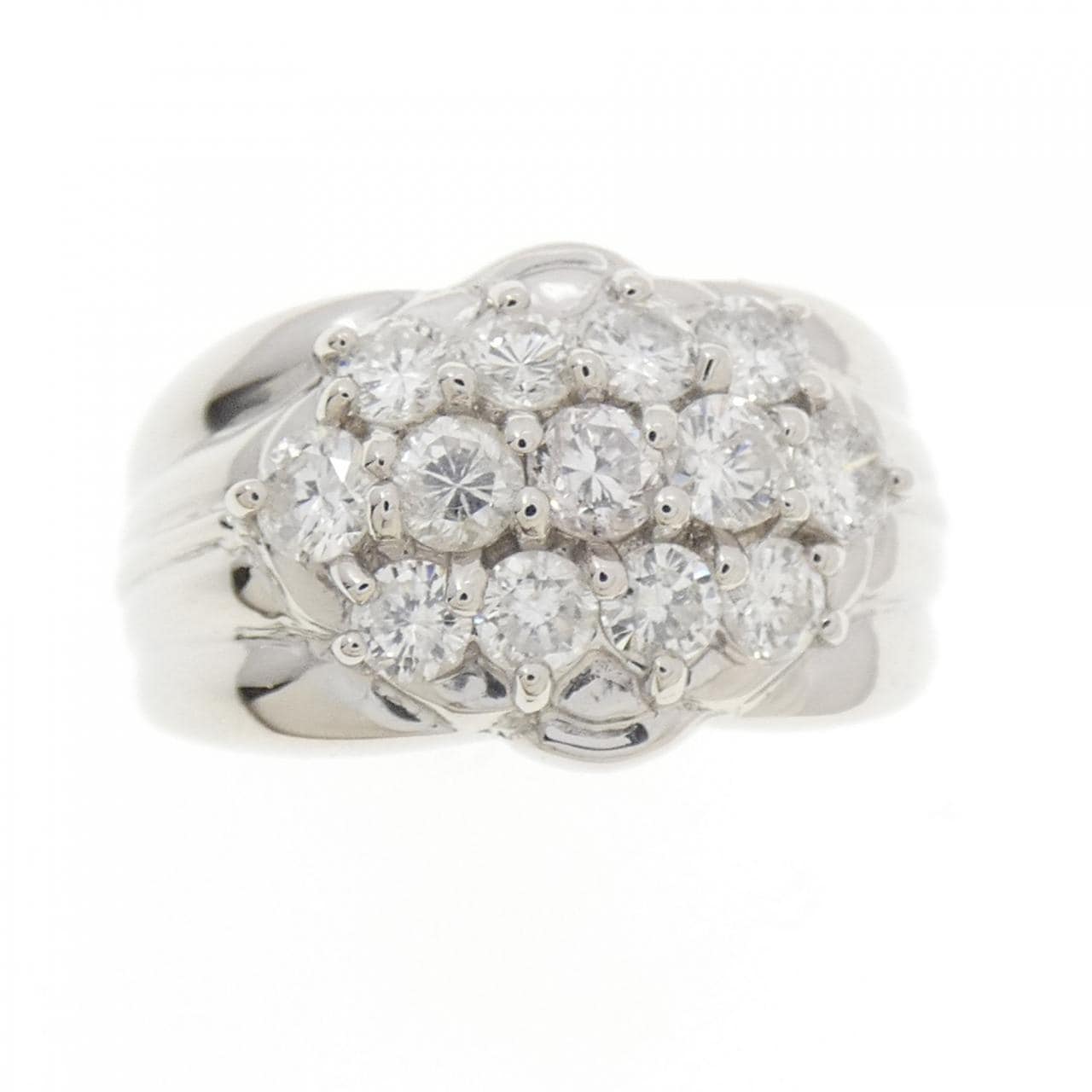 PT900 ダイヤモンド リング 1.01CT