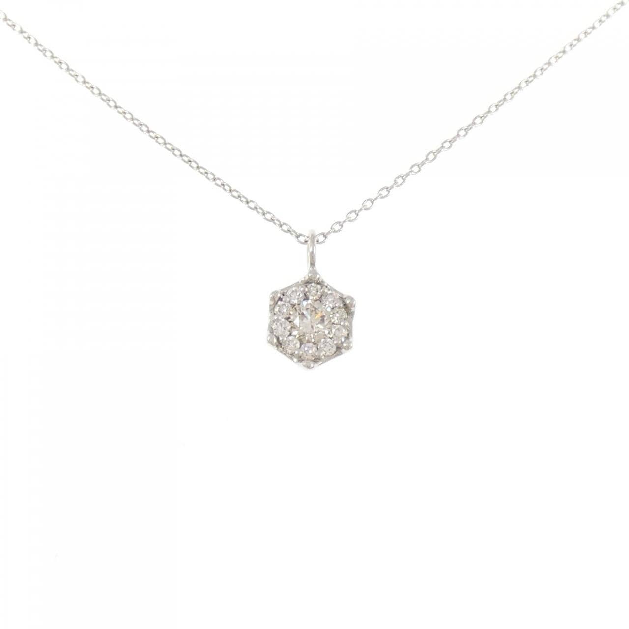 PT900/PT850 ダイヤモンド ネックレス 0.31CT