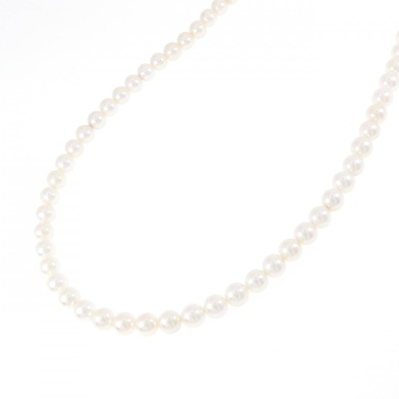 シルバークラスプ アコヤパール ネックレス 6-6.5mm