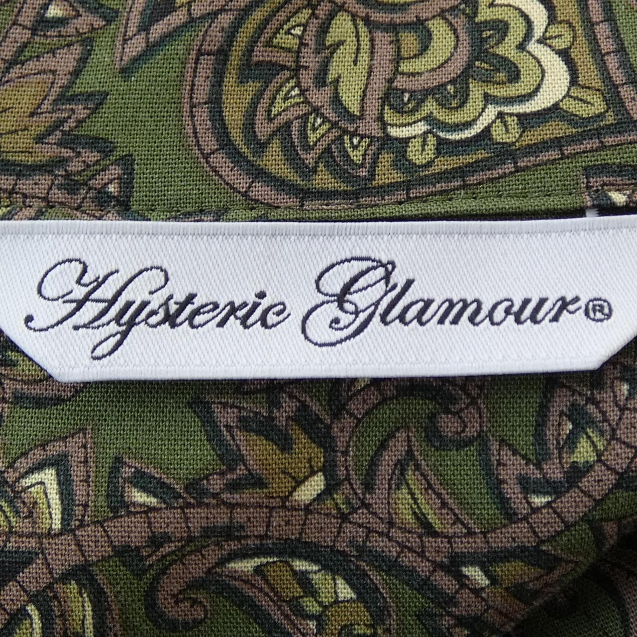 歇斯底裡豐滿HYSTERIC GLAMOUR S/S襯衫