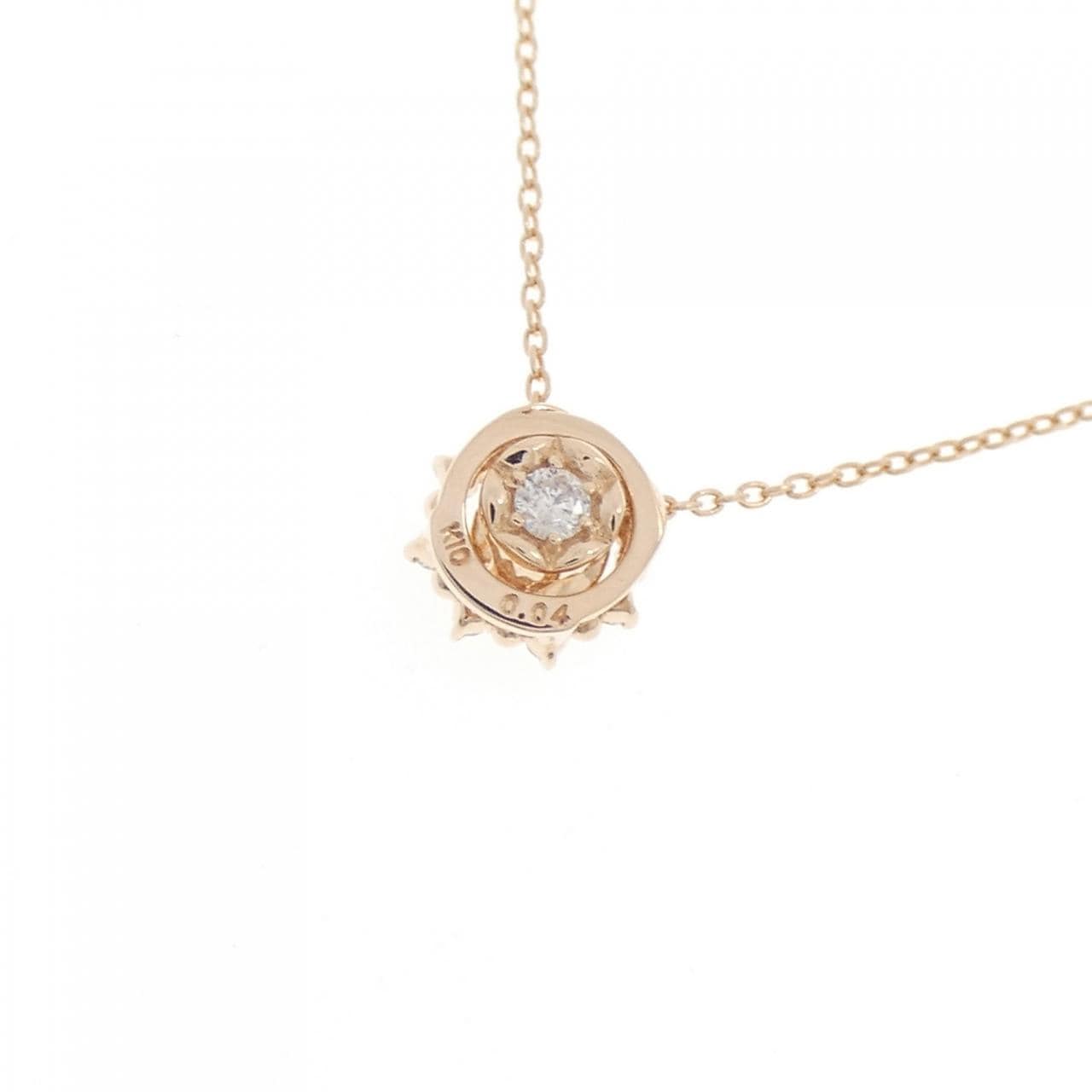 K10PG 2WAY ルビー ネックレス