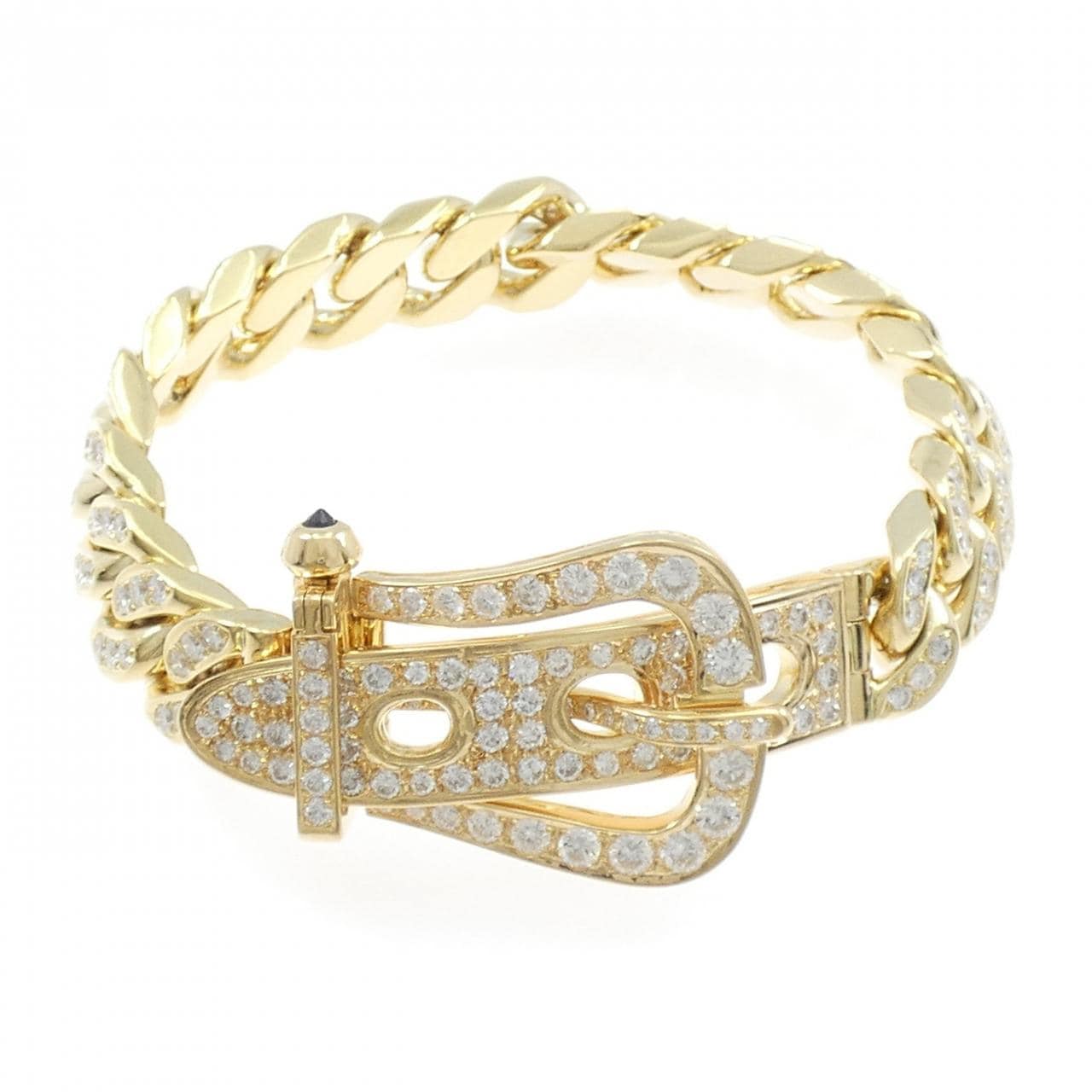 K18YG サファイヤ ブレスレット