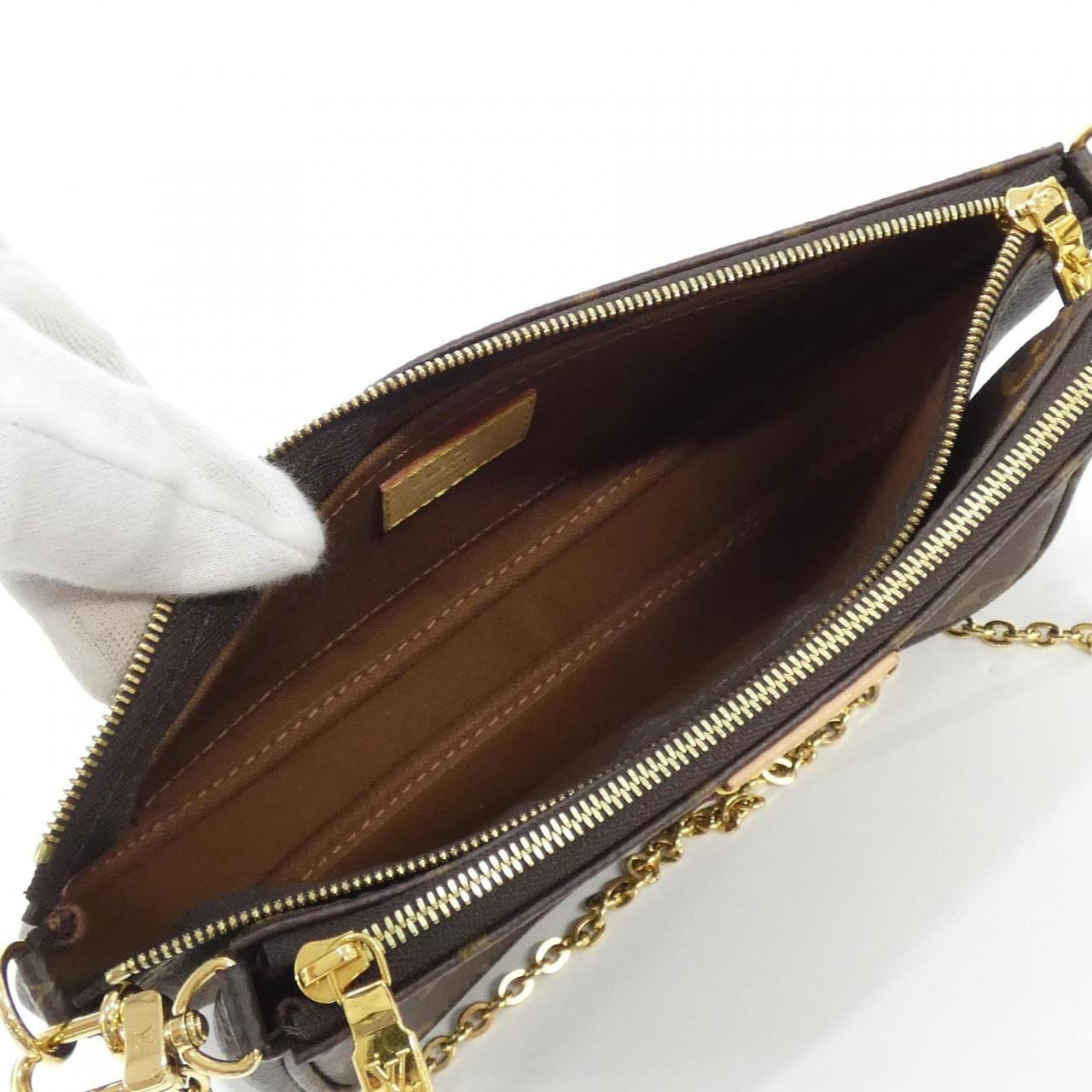 ルイヴィトン モノグラム ミュルティ ポシェット アクセソワール M44840 ショルダーバッグ