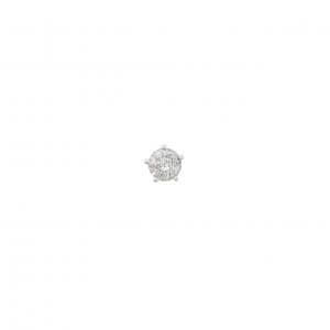 PT900 ダイヤモンド ピアス 0.17CT 片耳