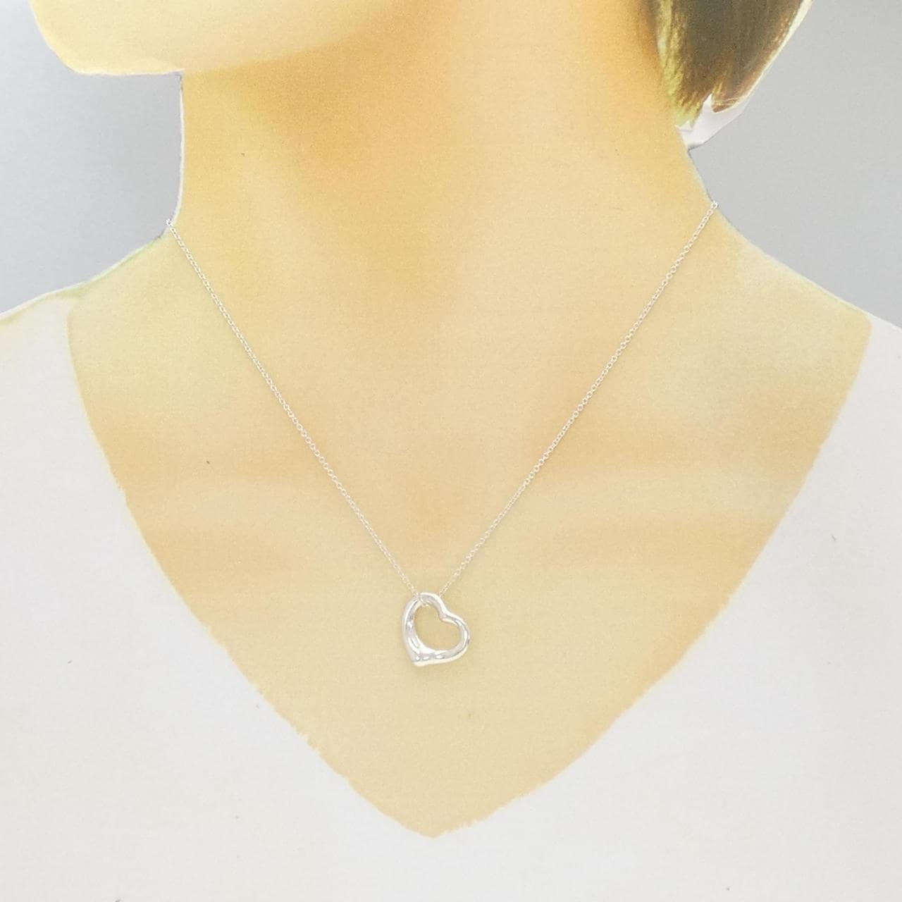 TIFFANY open heart necklace