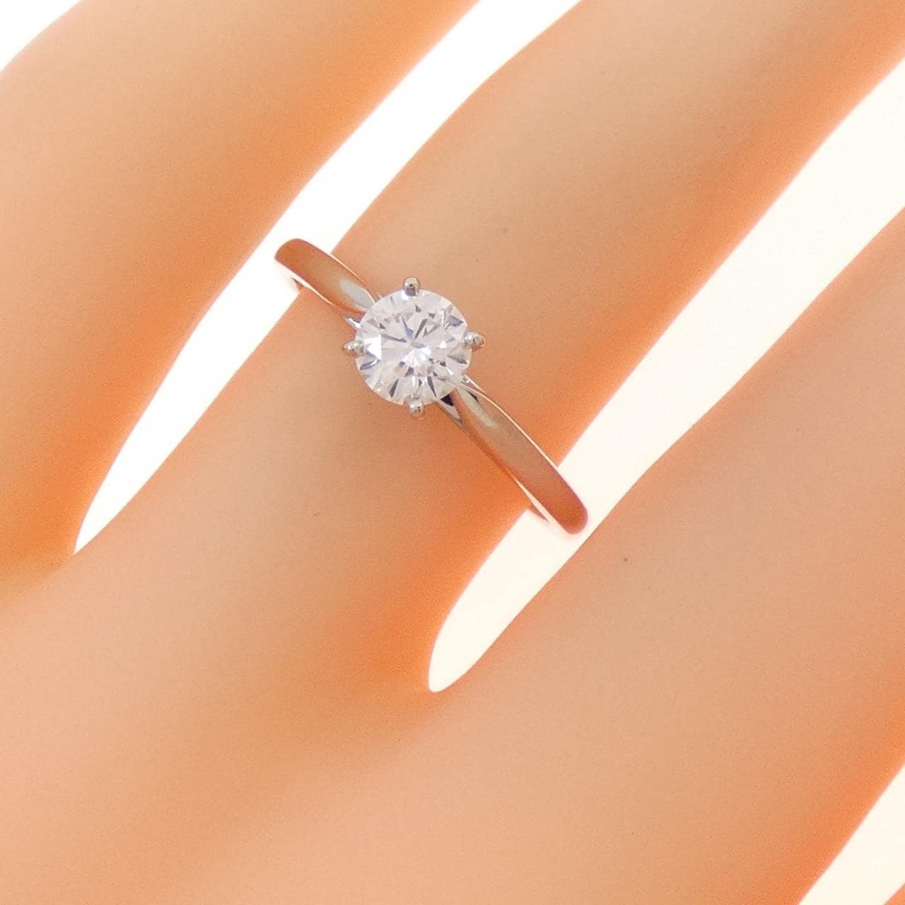 カルティエ 1895 ソリテール リング 0.36CT