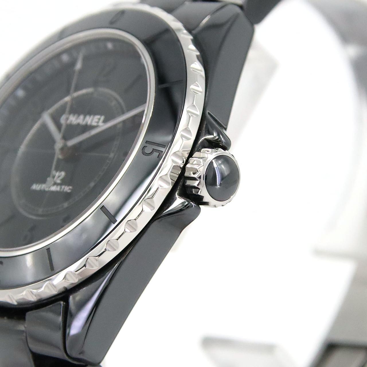 シャネル J12ファントムキャリバー12.1 38mmセラミック H6185 セラミック 自動巻