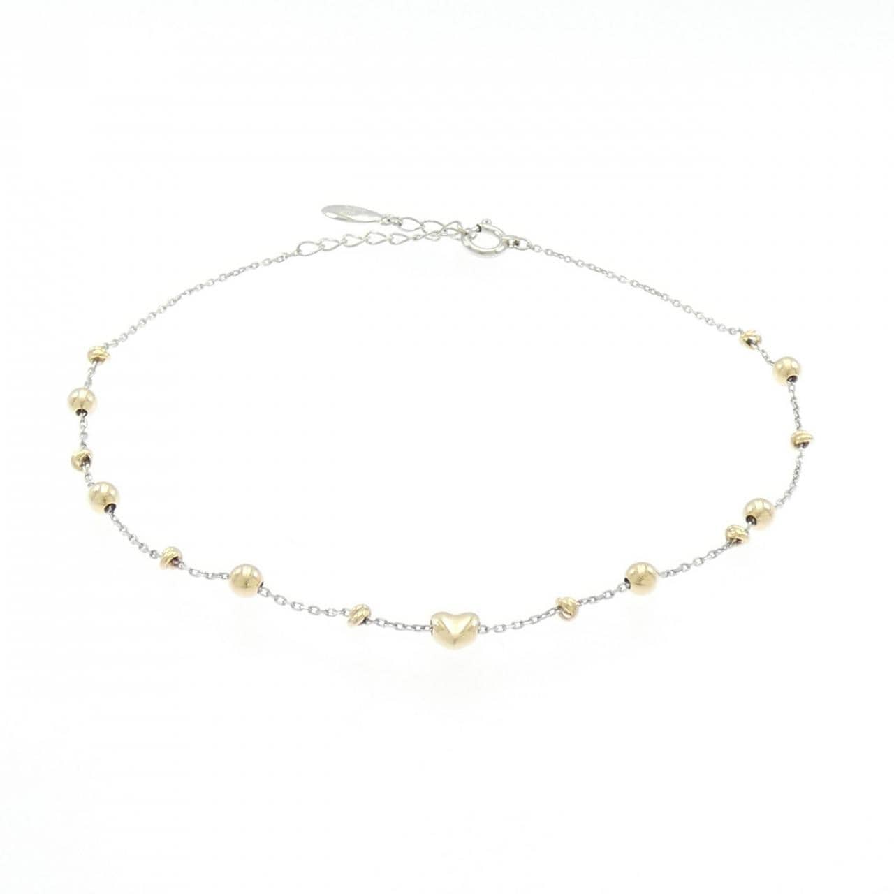 ヴァンドーム K18YG/PT850 アンクレット