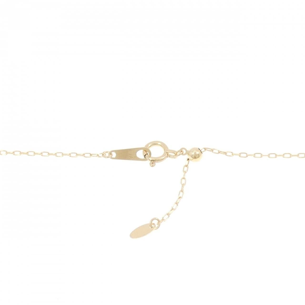 K18YG ダイヤモンド ネックレス 0.02CT