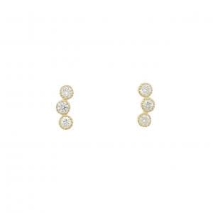 【リメイク】K18YG ダイヤモンド ピアス 0.20CT