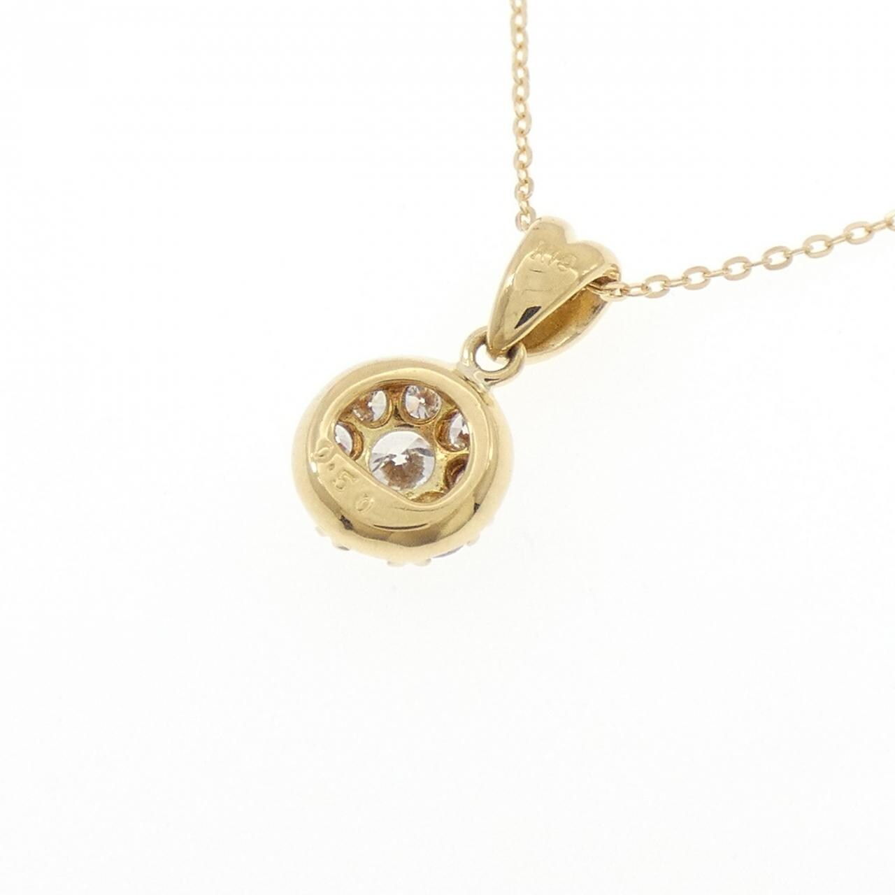 K18YG ダイヤモンド ネックレス 0.50CT